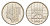 Нидерланды 25 центов 1990 Беатрикс (1980-2013) KM 204 никель UNC 4630-1116