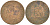 ФРАНЦИЯ 2 САНТИМА 1855 W, НАПОЛЕОН III (1852-1870) KM 776.7 бронза 210-1136