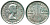 Австралия 3 пенса 1961 m, Елизавета II (1952-2022) KM 57 серебро 71-735