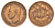 Великобритания 1/2 пенни 1940 Георг VI (1936-1952) KM 844, Spink 4115 бронза 4657-526