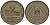 Бельгия 25 сантимов 1938 Belgie - Belgique KM 115 никель латунь 4403-1241