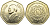 Иордания 1/4 динара 1997 KM 61 никель-латунь aUNC 1525-125