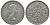 Великобритания 2 шиллинга (флорин) 1957 Елизавета II (1952-2022) KM 906, Spink 4146 медно-никель 4131-534