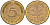 ФРГ 5 пфеннигов 1982 J KM 107, J.382 сталь плакированная латунью 4115-1056