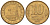 СССР 10 копеек 1991 ММД, ГКЧП KM 296 сталь плакированная медью 4585-1112