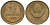 СССР 1 копейка 1970 Федорин 149 латунь 4596-649