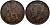 Великобритания 1 пенни 1913 Георг V (1910-1936) KM 810, Spink 4051 бронза 540-443