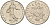 Франция 1/2 франка 1991 сеятель KM 931.1 никель 25-1226