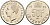 Люксембург 50 франков 1989 Великий герцог Жан (1964-2000) KM 66 никель  UNC  4635-1156