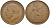 Великобритания 1 пенни 1922 Георг V (1910-1936) KM 810, Spink 4051 бронза 115-224