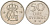 Швеция 50 эре 1973 U, Густав VI Адольф (1950-1973) KM 837 медно-никель 4364-3644
