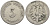 ГЕРМАНИЯ 5 ПФЕННИГОВ 1874 C, СТАРОГЕРБОВКА KM 3, Jager 3, Weege 5 медно-никель 4546-1024