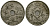 Бельгия 25 сантимов 1928 Belgie KM 69 медно-никель 4165-825