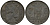 Бельгия 1 франк 1943 Belgique - Belgie, Леопольд III (1934-1947), германская оккупация, Вторая мировая война KM 127 цинк 4161-533