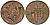 Великобритания 1 пенни 1995 Елизавета II (1952-2022) KM 935a, Spink 4391 (B4) сталь плакированная медью 4176-627