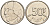 БЕЛЬГИЯ 50 ФРАНКОВ 1987 BELGIE, БОДУЭН I (1951-1993) KM 169 никель 4556-1042