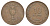 Израиль 10 прут 1949 JE 5709 KM 11 бронза 41-512