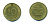 ФРГ 10 ПФЕННИГОВ 1982 J KM 108, J.383 сталь плакированная латунью 46-1327