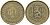 Финляндия 10 марок 1932 S KM 63 алюминиевая бронза 32-733