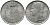 БЕЛЬГИЯ 1 ФРАНК 1971 BELGIQUE KM 142.1 медно-никель 113-112