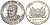 Нигер 1000 франков 1960 ESSAI, президент Амани Диори, независимость KM E6 серебро PROOF 11-244-35