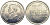 Иордания 2 1/2 пиастра 1996 KM 53 никелированная сталь aUNC 1525-825