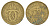 Дания 1 крона 1925 HCN, Кристиан X (1912-1947) KM 824 алюминиевая бронза 4657-333