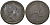 Остров Мэн 1/2 пенни 1786 Георг III KM 8 медь 441-1044
