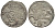 Великое княжество Литовское 2 денария 1621 Сигизмунд III (1587-1632), вес 0,55 гр. KM 15.3 серебро 1517-122