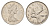 Канада 25 центов 1972 Елизавета II (1952-2022), олень KM 62b никель 4688-436