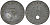 Германия 5 рейхспфеннигов 1940 В, монетный двор Вена KM 100, J. 370 цинк 186-655