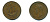 Великобритания 1/2 пенни 1945 Георг VI (1936-1952) KM 844, Spink 4115 бронза 4383-1023