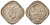 Британская Индия 2 анны 1940 Георг VI (1936-1952), точка - Бомбей KM 541 медно-никель 4615-249