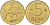 Болгария 5 левов 1992 KM 204 никель латунь UNC 4593-931