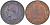 ФРАНЦИЯ 10 САНТИМОВ 1854 BB, НАПОЛЕОН III (1852-1870) KM 771.3, LE FRANC 133.12 бронза 38-1021