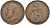Великобритания 1 пенни 1922 Георг V (1910-1936) KM 810, Spink 4051 бронза 4117-1221