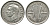 Австралия 3 пенса 1951 m, Георг VI (1937-1952), без букв KM 44 серебро 71-319
