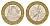 Франция 10 франков 1989 тип гений Бастилии KM 964.1, Le Franc 375.3 биметалл 3459-832