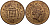 Великобритания 1 пенни 1989 Елизавета II (1952-2022) KM 935, Spink 4381 (B3) бронза 58-142