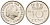 НИДЕРЛАНДЫ 10 ЦЕНТОВ 1967 ЮЛИАНА KM 182 никель 4547-839