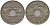 Сирия 1 пиастр 1935 Французский протекторат (1921-1945) KM 71 никель латунь 4546-922