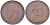Великобритания 1 пенни 1915 Георг V (1910-1936) KM 810, Spink 4051 бронза 3855-222