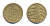 ГЕРМАНИЯ 10 РЕНТЕНПФЕННИГОВ 1924 E KM 33, J. 309, Weege 8 алюминиевая бронза 35-726
