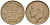 БЕЛЬГИЯ 50 САНТИМОВ 1966 BELGIQUE, БОДУЭН I (1951-1993) KM 148.1 бронза 206-169