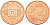 Мальта 2 евроцента 2008 KM 126 сталь плакированная медью UNC 3458-164