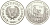 Кипр 1 фунт 1986 серия сохраним наш мир, муфлон KM 59 a серебро PROOF 1080-8-61