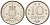 Нидерландские Антилы 10 центов 1977 Юлиана (1948-1980) KM 10 никель 4181-263