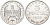 Германия 3 марки 1922 A, третья годовщина Веймарской Конституции KM 29, J.303 алюминий UNC 4587-311