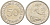 ФРГ 50 ПФЕННИГОВ 1950 J KM 109.1, J. 384 медно-никель 3996-1217