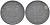 ГЕРМАНИЯ 10 ПФЕННИГОВ 1921 (1917-1922) KM 26, J. 299, Weege 8 цинк 210-312